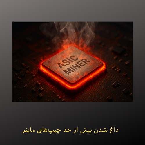 داغ شدن بیش از حد چیپ‌های ماینر ASIC: دلایل، عوارض و راهکارها